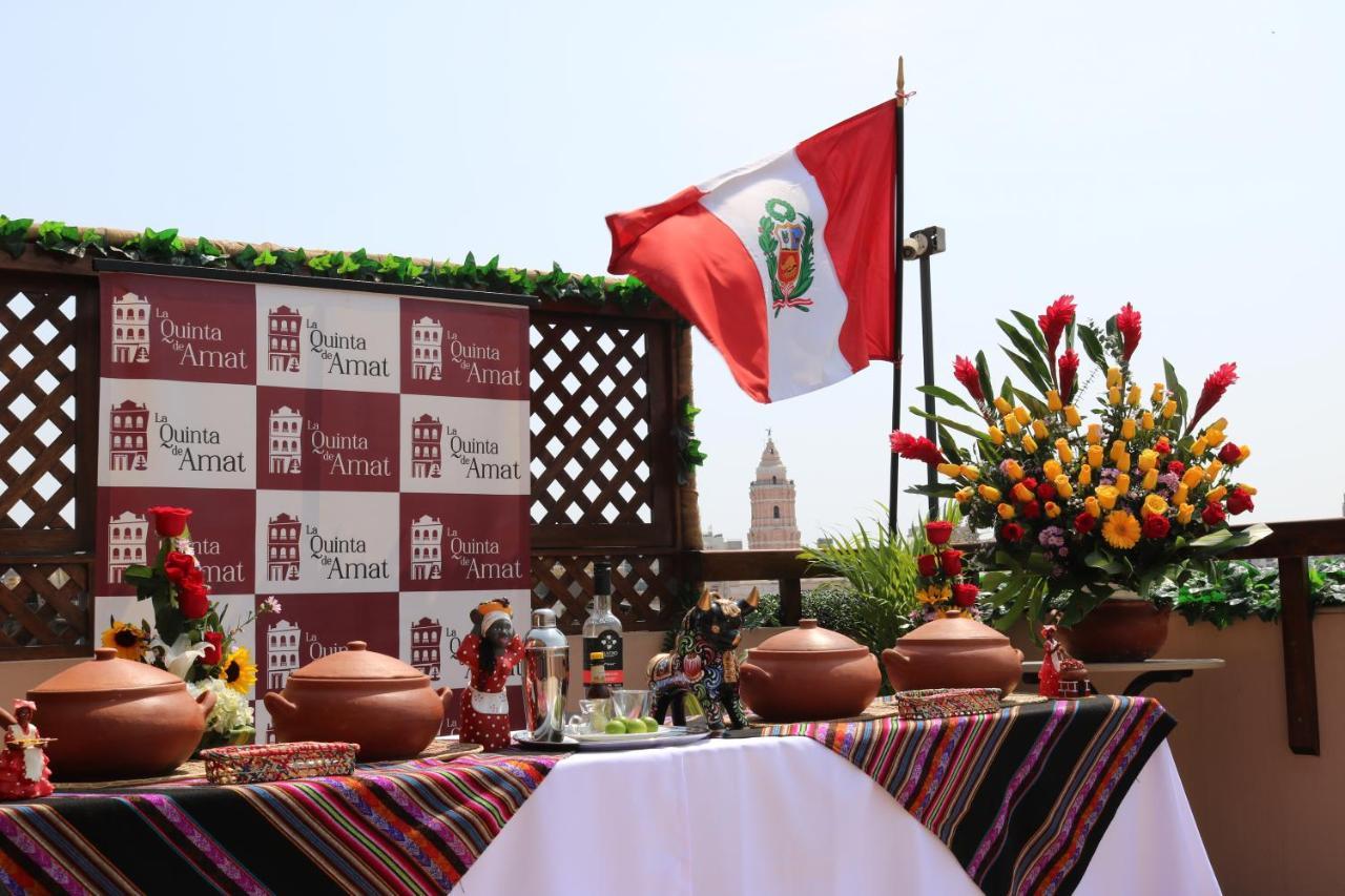 La Quinta De Amat Hotel Lima Bagian luar foto