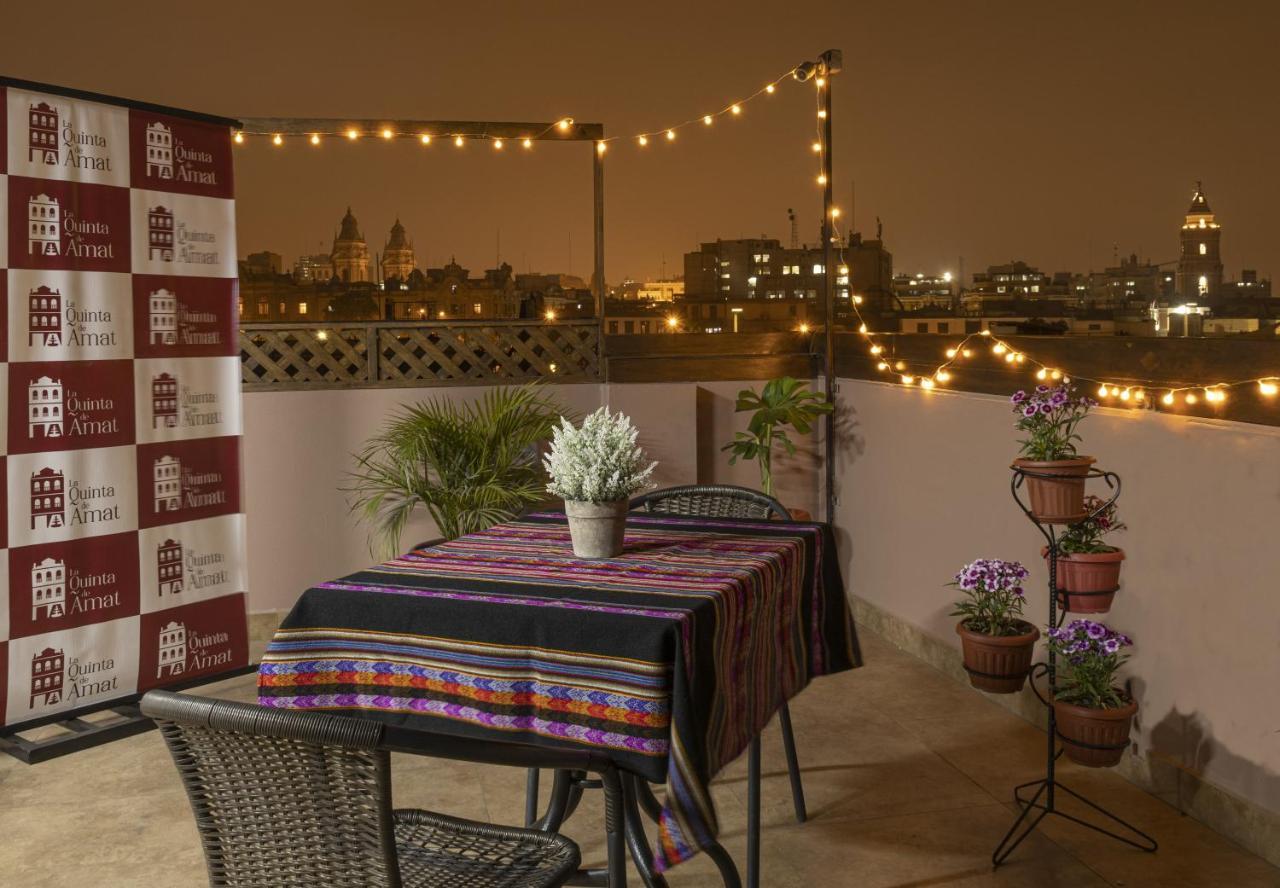 La Quinta De Amat Hotel Lima Bagian luar foto
